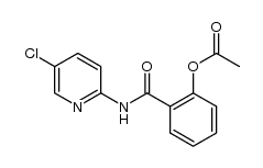 2-acetoxy-N-(5-chloropyridin-2-yl)benzamide Structure