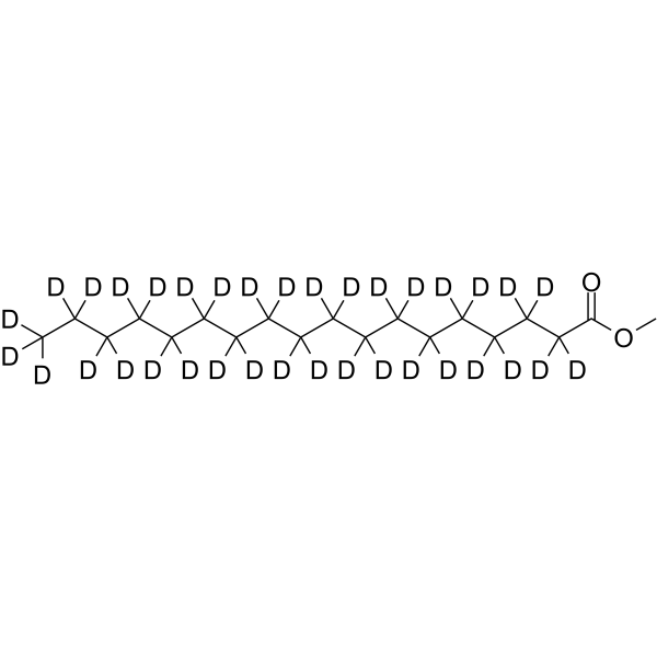 硬脂酸甲酯-D35结构式