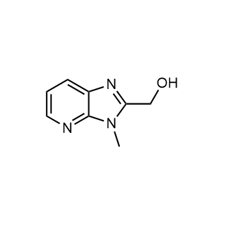 (3-甲基-3H-咪唑并[4,5-b]吡啶-2-基)甲醇结构式