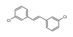 3,3'-dichlorostilbene结构式