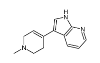 3-(1,2,3,6-四氢-1-甲基-4-吡啶)-1H-吡咯并[2,3-b]吡啶图片