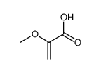 2-Propenoic acid, 2-Methoxy- Structure