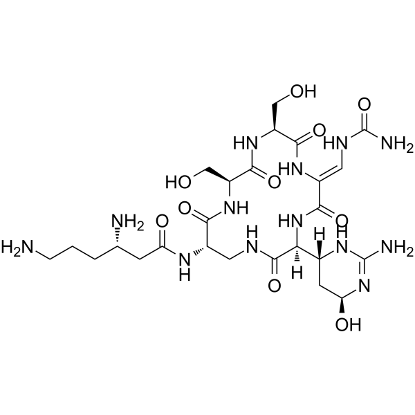 Viomycin structure