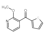 2-methoxy-3-thenoylpyridine structure