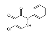 5-chloro-2-phenyl-1H-pyridazine-3,4-dione结构式