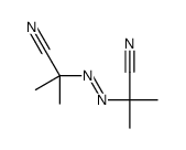 2-(2-cyanopropan-2-yldiazenyl)-2-methylpropanenitrile结构式