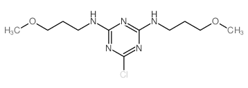 1,3,5-Triazine-2,4-diamine,6-chloro-N2,N4-bis(3-methoxypropyl)- picture