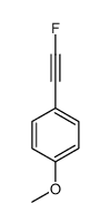 Benzene, 1-(fluoroethynyl)-4-methoxy- (9CI)结构式