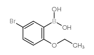 5-溴-2-乙氧基苯基硼酸结构式