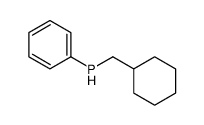 cyclohexylmethyl(phenyl)phosphane Structure