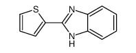 2-(2-噻吩基)苯并咪唑结构式