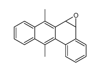 7,12-dimethylbenz(a)anthracene 5,6-oxide结构式