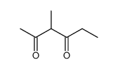 3-methylhexane-2,4-dione Structure