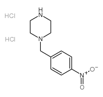1-[(4-nitrophenyl)methyl]piperazine,dihydrochloride结构式