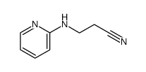 N-[2]pyridyl-β-alanine-nitrile Structure