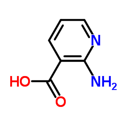 2-Aminonicotinic acid structure