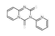2H-Pyrido[1,2-a]-1,3,5-triazine-2,4(3H)-dithione,3-(2-pyridinyl)- Structure