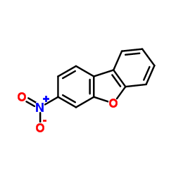 3-nitrodibenzofuran Structure