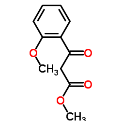 3-(2-甲氧基苯基)-3-氧丙酸甲酯结构式
