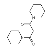 1,3-DI-PIPERIDIN-1-YL-PROPANE-1,3-DIONE Structure