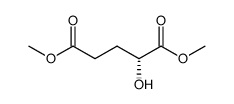 (2R)-2-hydroxyglutaric acid dimethyl ester Structure