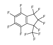 1,1,2,2,3,4,5,6,7-nonafluoro-3-(trifluoromethyl)indene结构式