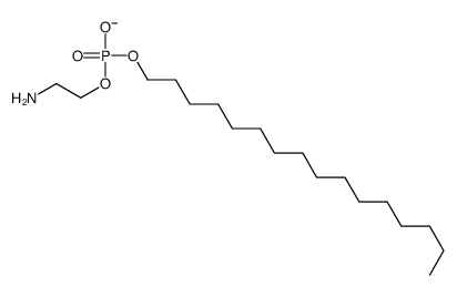 2-aminoethyl hexadecyl phosphate结构式