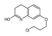 7-(3-chloropropoxy)-3,4-dihydro-1H-quinolin-2-one结构式