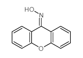 N-xanthen-9-ylidenehydroxylamine Structure