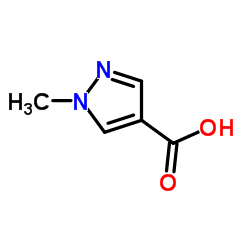 1-甲基吡唑-4-甲酸结构式