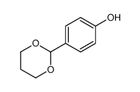 4-(1,3-dioxan-2-yl)phenol Structure