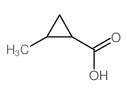顺式-2-甲基环丙烷羧酸结构式