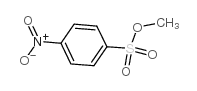 对硝基苯磺酸甲酯结构式