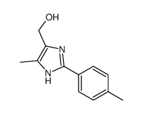 [5-methyl-2-(4-methylphenyl)-1H-imidazol-4-yl]methanol Structure