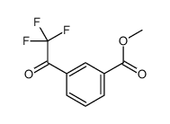 methyl 3-(2,2,2-trifluoroacetyl)benzoate Structure