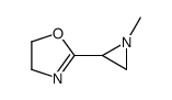 2-(1-methylaziridin-2-yl)-4,5-dihydro-1,3-oxazole Structure