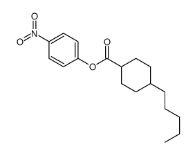 (4-nitrophenyl) 4-pentylcyclohexane-1-carboxylate Structure