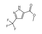 5-三氟甲基吡唑-3-甲酸甲酯结构式