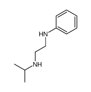 N-phenyl-N'-propan-2-ylethane-1,2-diamine结构式