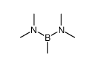 N-(dimethylamino-methyl-boranyl)-N-methyl-methanamine结构式