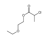 2-ethoxyethyl 2-chloropropanoate结构式