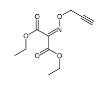 diethyl 2-prop-2-ynoxyiminopropanedioate Structure