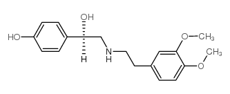Denopamine Structure