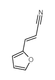2-呋喃丙烯腈结构式
