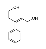 3-phenylpent-2-ene-1,5-diol结构式