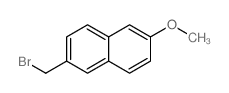 2-(溴甲基)-6-甲氧基萘结构式