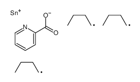 tributylstannyl pyridine-2-carboxylate结构式