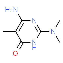 4(1H)-Pyrimidinone,6-amino-2-(dimethylamino)-5-methyl-(9CI)结构式