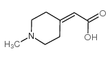 (1-甲基哌啶-4-基茚)乙酸结构式