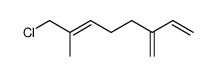 1-chloro-2-methyl-6-methylene-2(E)-7-octadiene结构式